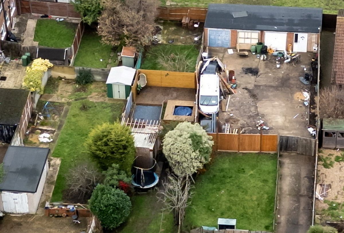 The scene of the boundary dispute