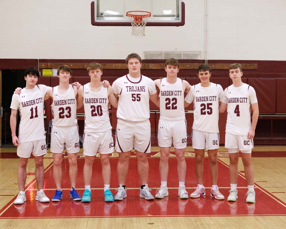 seven basketball players