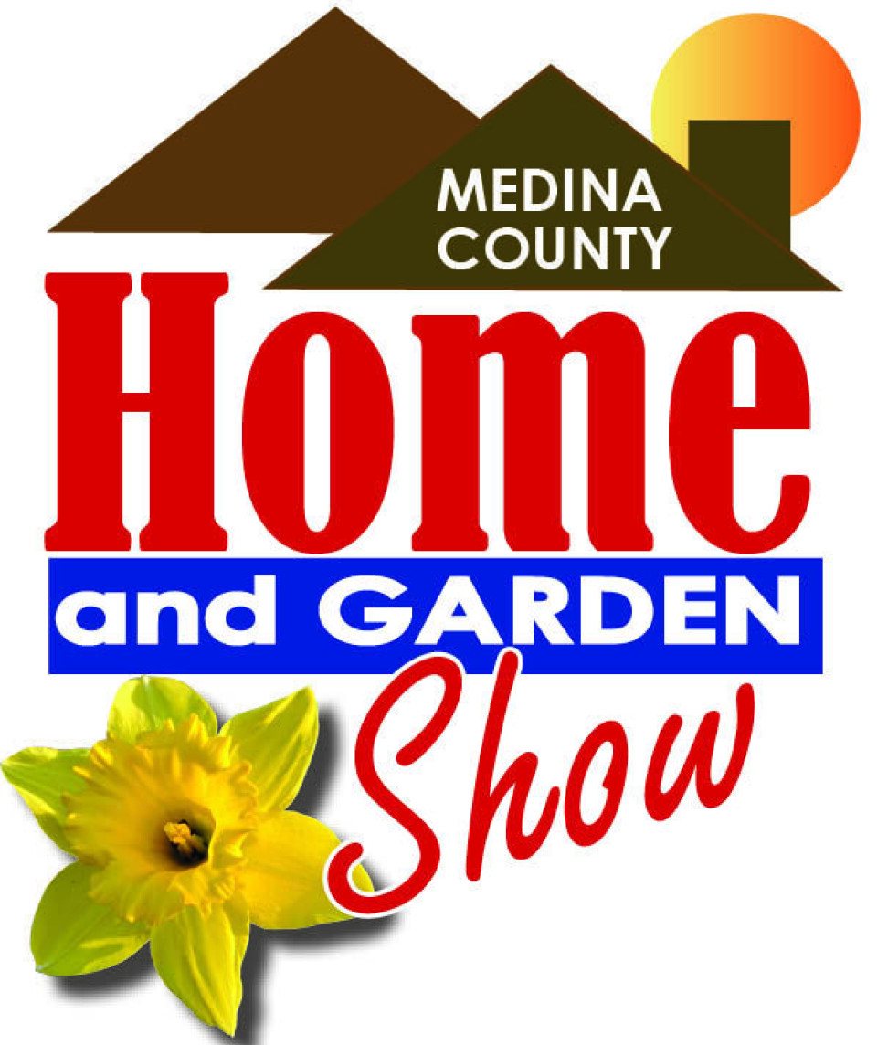 Logo for the Medina County Home and Garden Show.
