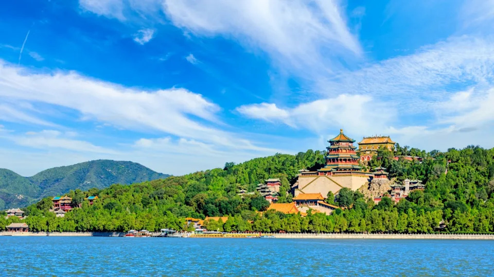 Imperial Summer Palace in Beijing,China.