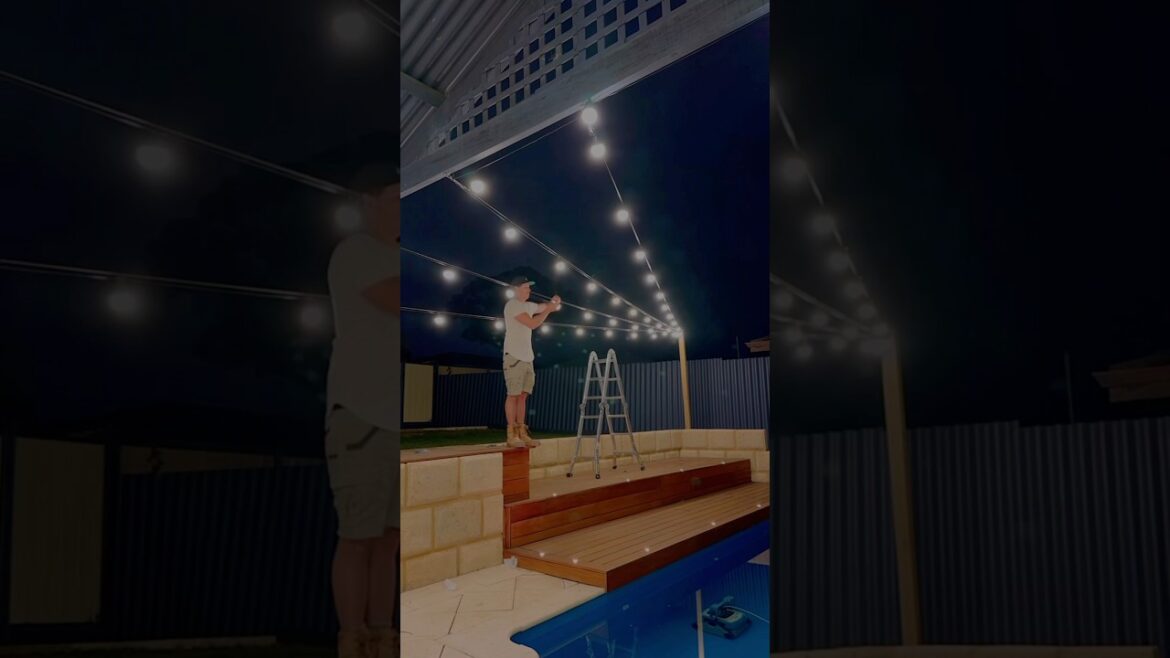 Transform Your Outdoors with Govee's Permanent String Lights!💡#shorts #govee