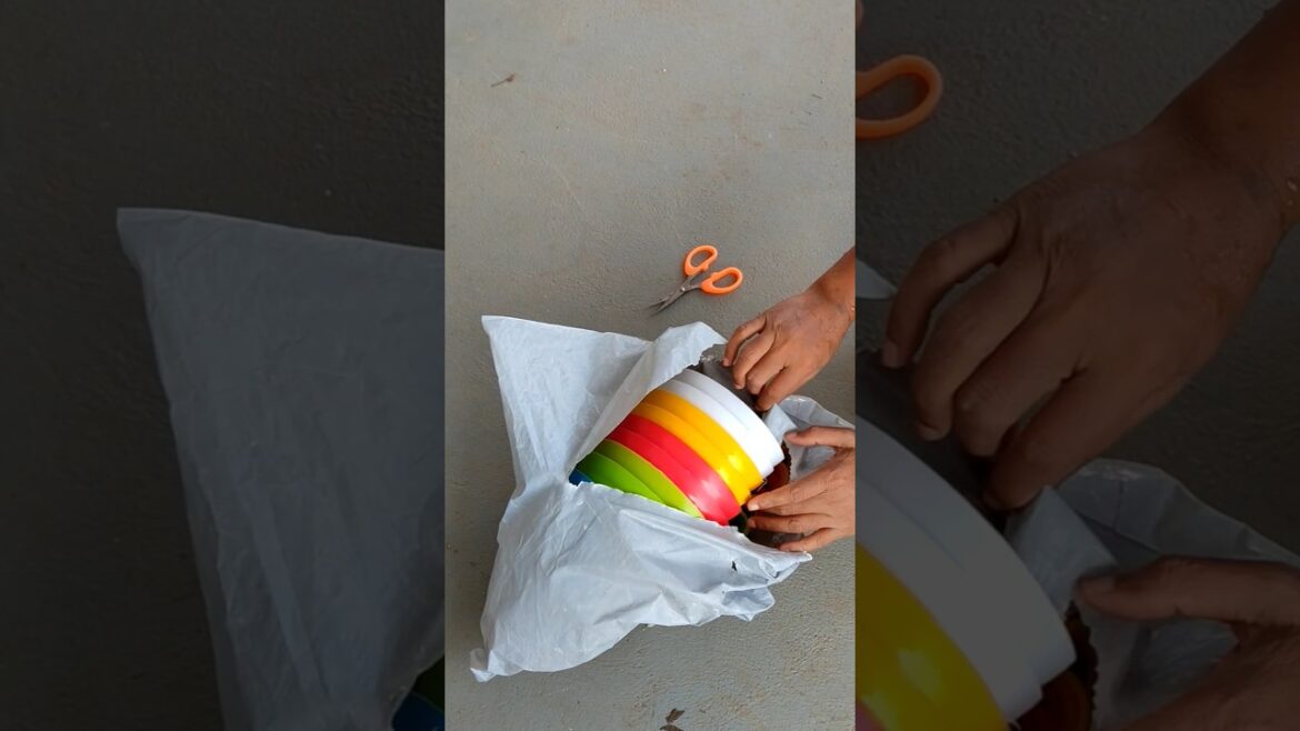 Unboxing balcony plant containers #shorts #gardening