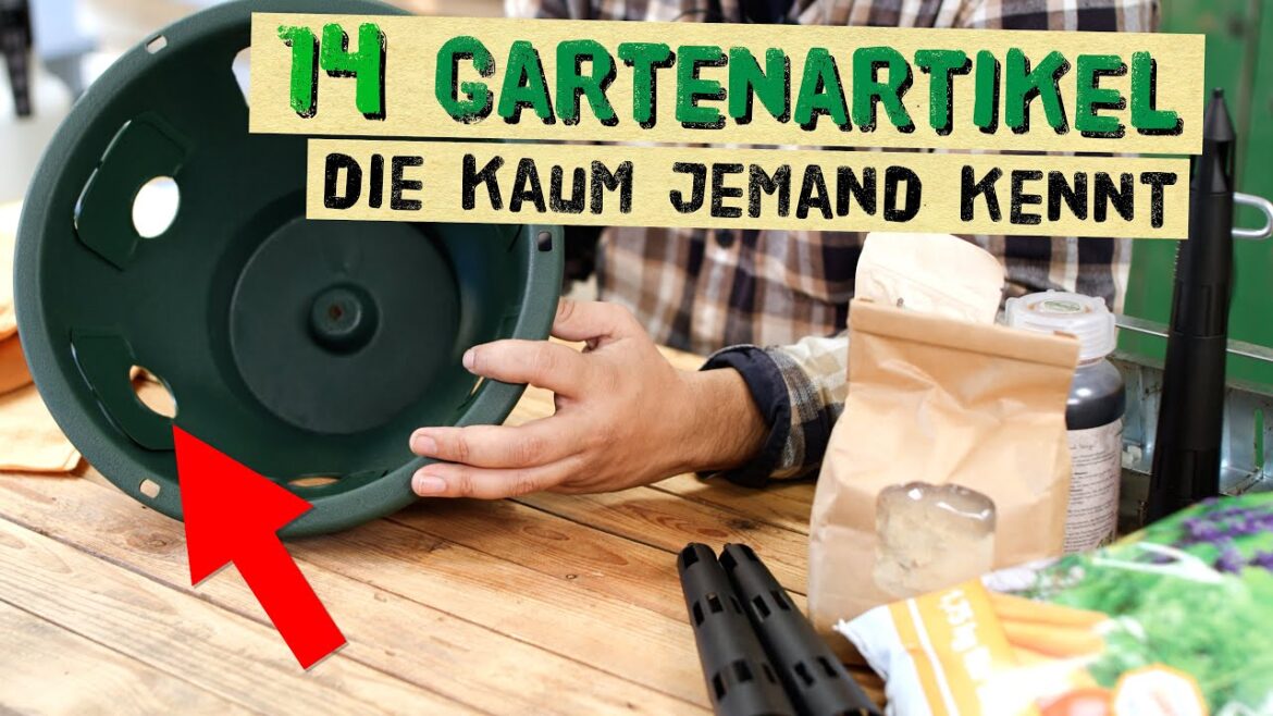 14 clevere Gartenhelfer erklärt - Von Bentonit, Kalimagnesia, Bodensauer bis Flowerpads