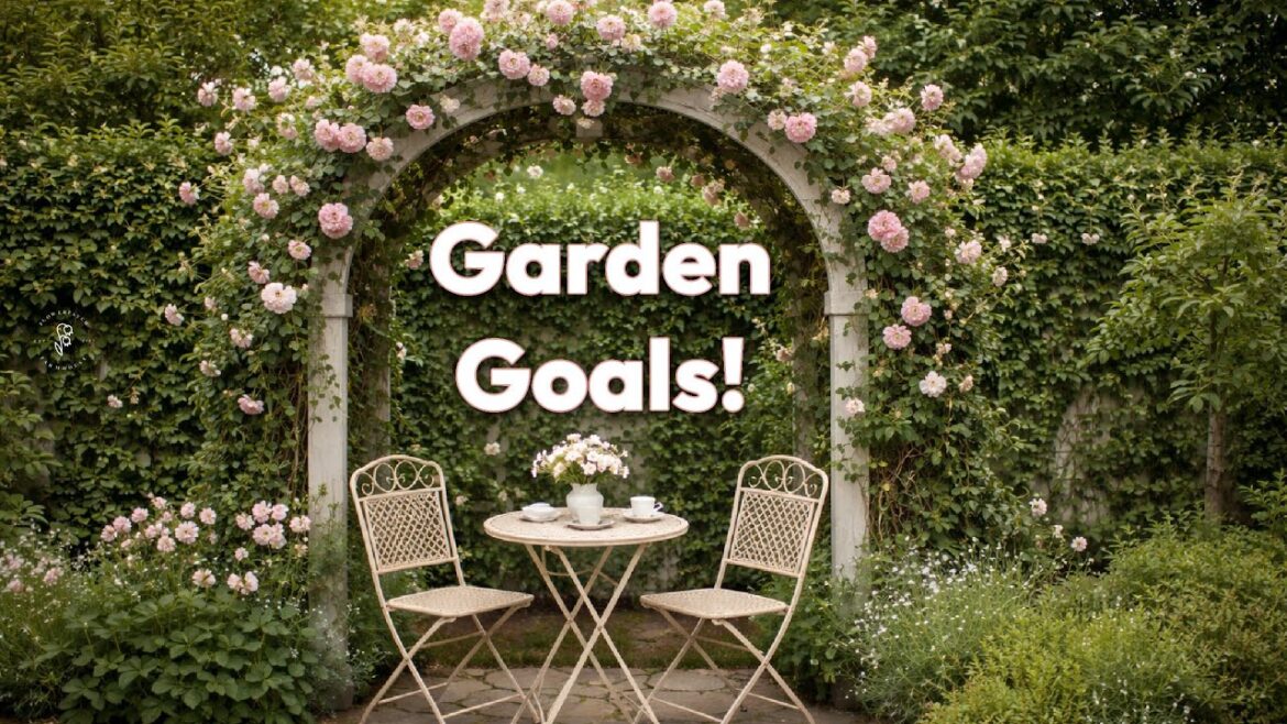 New Bistro Set for the Secret Cottage Garden - Design Ideas!