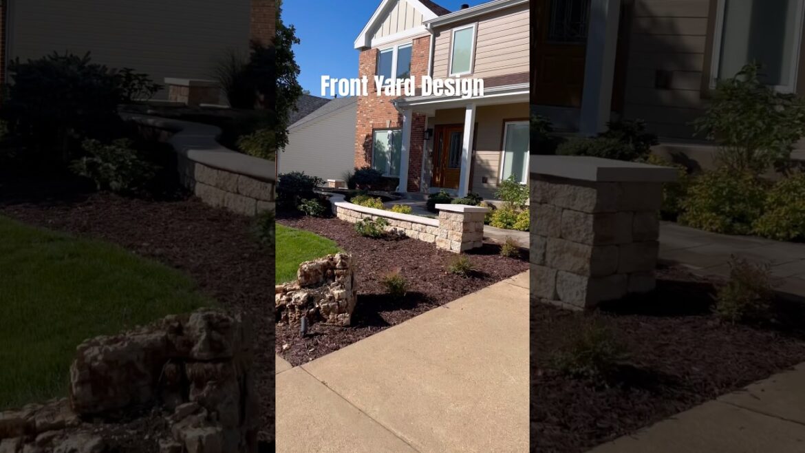 Front Yard Design Tips #landscapedesign #frontyarddesign