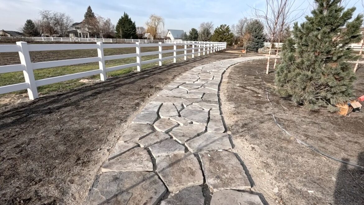 DIY Basket Bird Feeders & Update on Stone Walkway in the Dirtlands! 🐦🥰🌳 // Garden Answer
