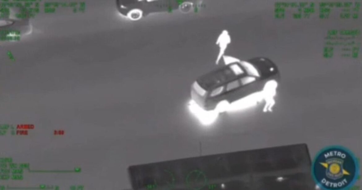 State police helicopter Trooper 2 tracks down fleeing Garden City suspects State police helicopter Trooper 2 tracks down fleeing Garden City suspects