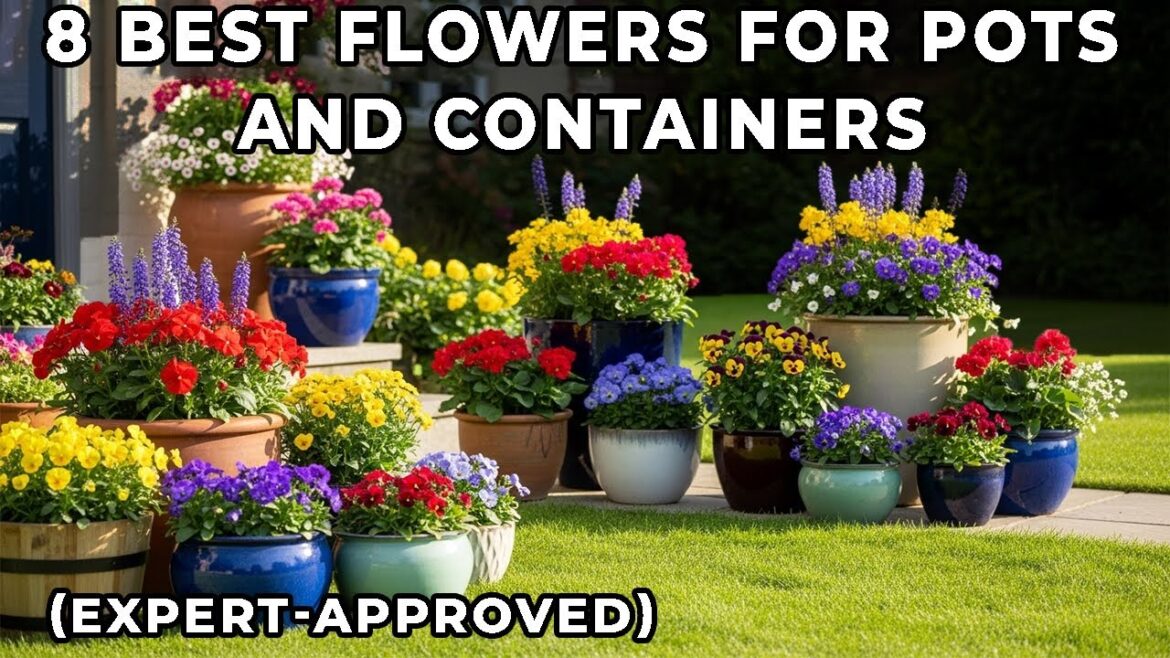 8 Best Flowers for Pots and Containers (Expert-Approved)
