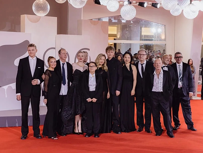 The creative team behind Silent Friend at the Venice International Film Festival
