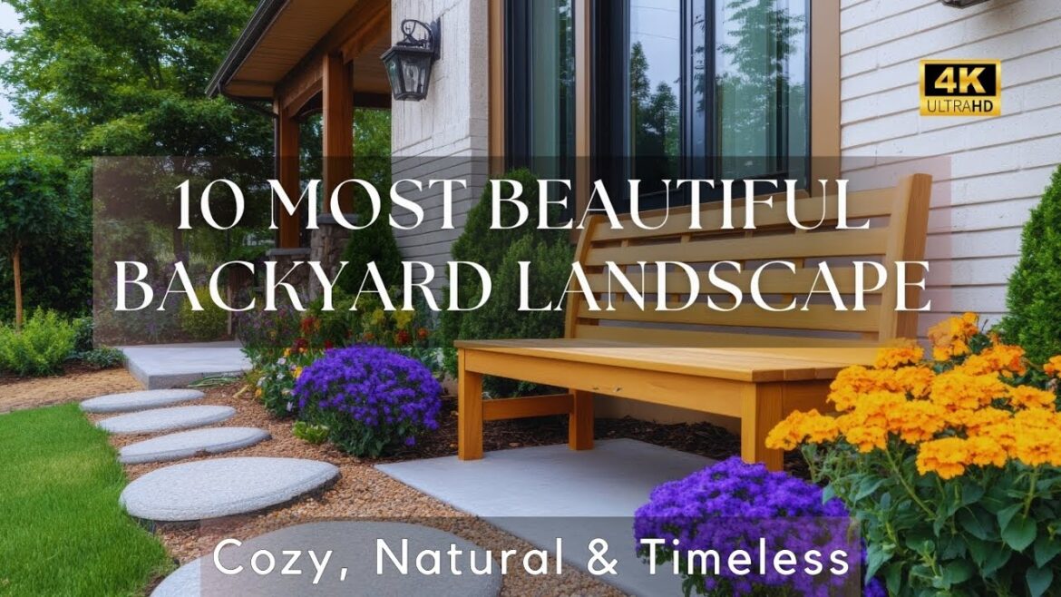 10 Most Beautiful Backyard Landscape Ideas For 2026 | Cozy, Natural & Timeless