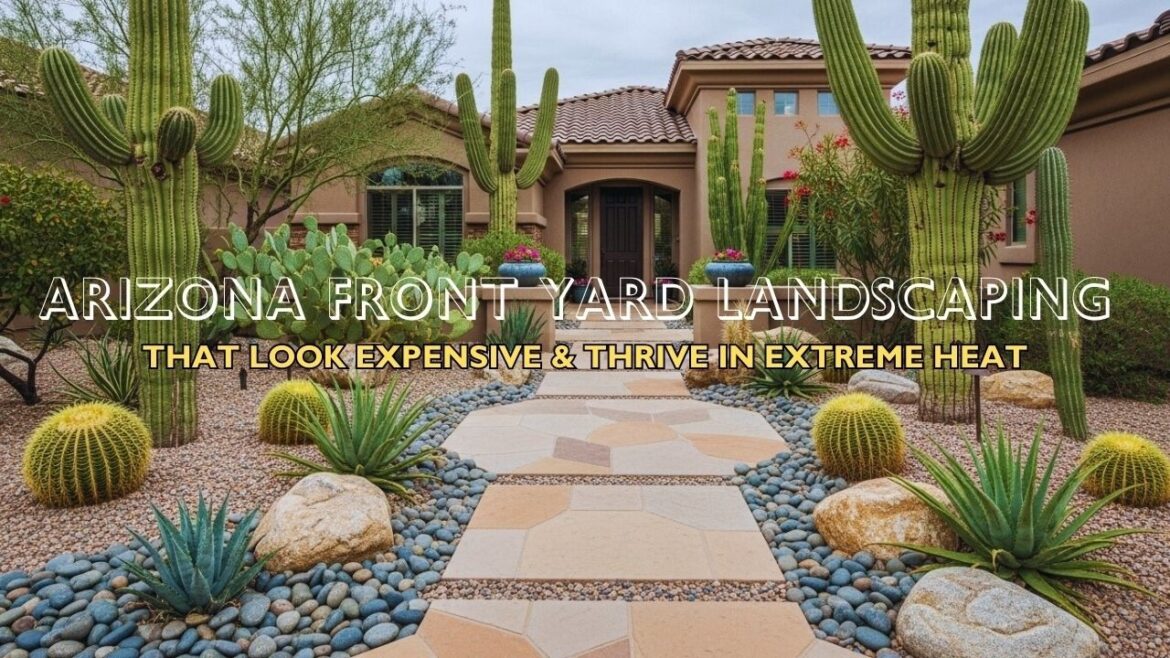 15 ARIZONA Front Yard Landscaping Ideas | That Look Expensive & Thrive in Extreme Heat