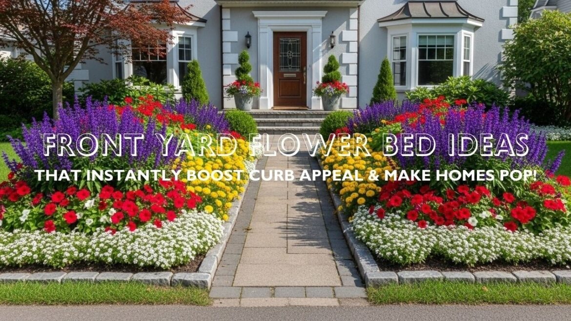 19 FRONT Yard Flower Bed Ideas | That Instantly Boost Curb Appeal & Make Homes Pop! 19 FRONT Yard Flower Bed Ideas | That Instantly Boost Curb Appeal & Make Homes Pop!