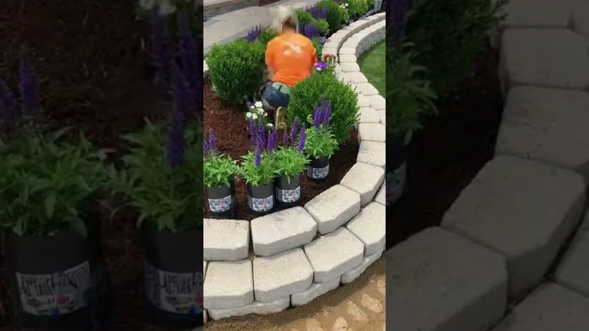 Everything You Need to Know About Professional Landscape Construction! #Kapagon #Landscape#flowerbed