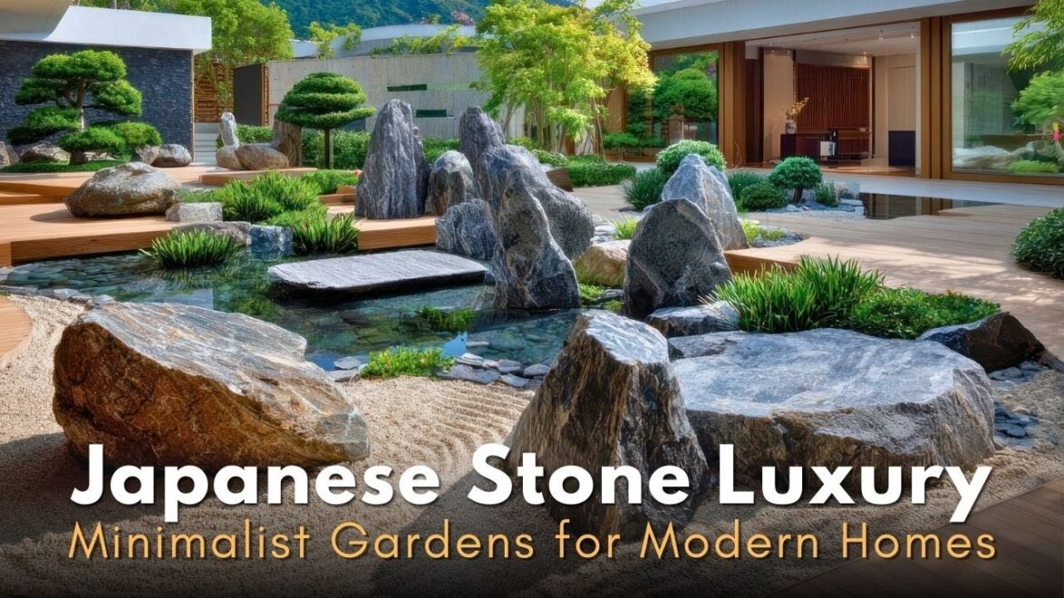 Japanese Stone Art Garden for Modern Homes: Minimalist Luxury Landscape Ideas