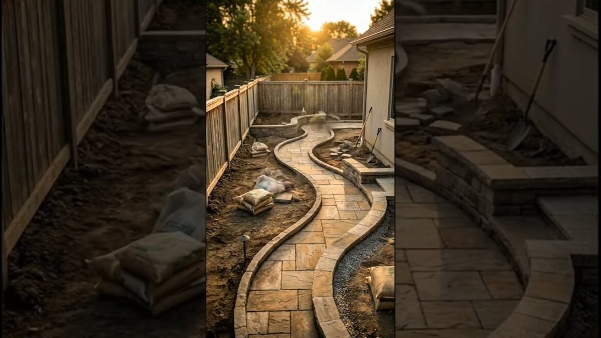 Simple Backyard Garden Design Ideas #backyardtransformation #backyarddesign #backyardmakeover