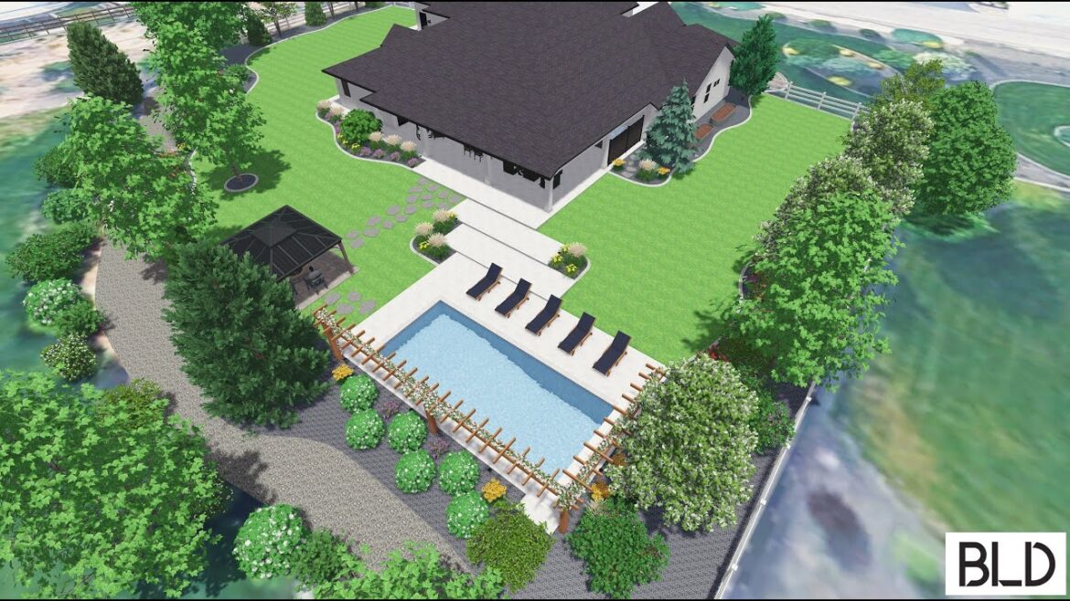 Star, Idaho Backyard Landscape Design (FREG26)