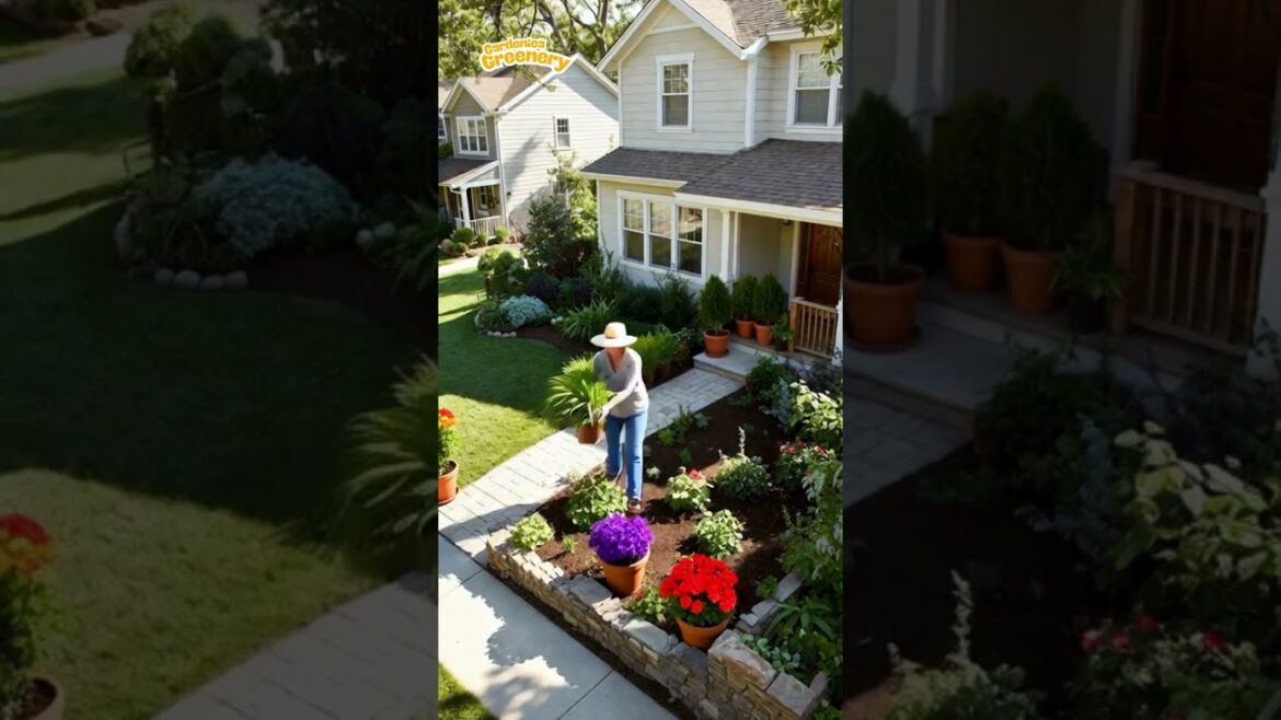 Frontyard Landscaping Ideas in 2026 😍 #gardening #landscaping