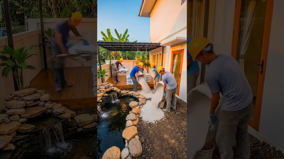 This Neglected Corner Became Our Family's Favorite Spot #beforeandafter #diy #outdoor