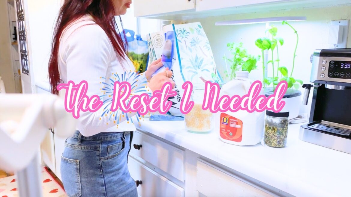 The Reset I Didn’t Know I Needed | Cozy Cleaning, Cooking & Early Spring Garden Plans