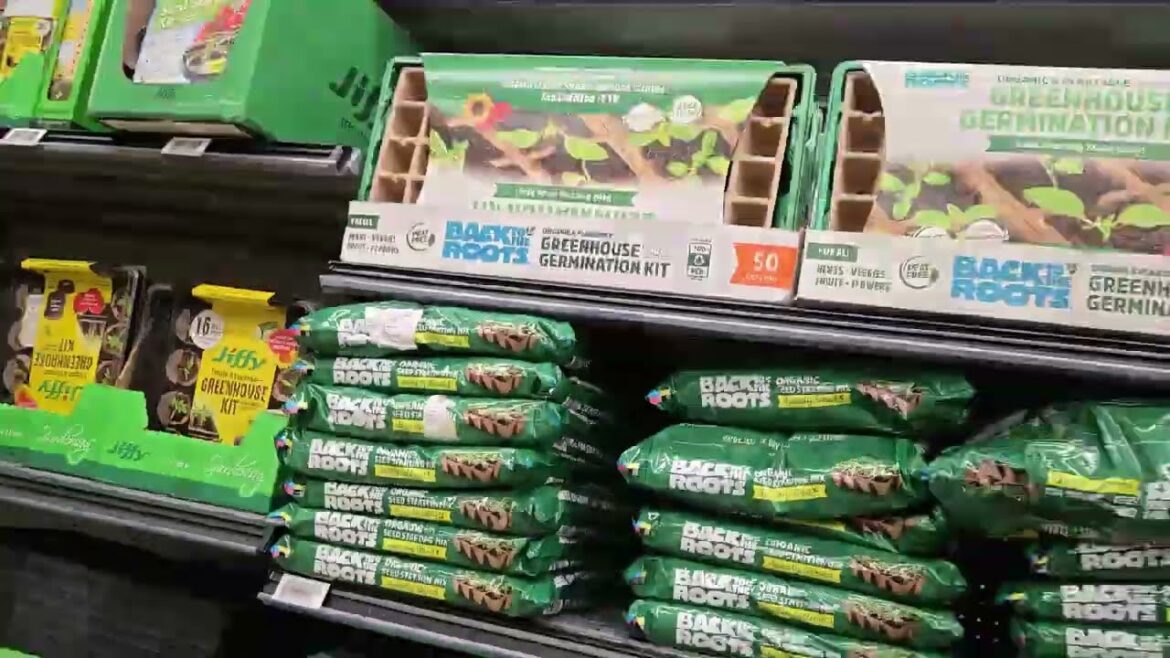 Quick gardening supply trip to walmart