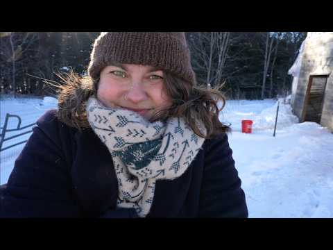 Roots and Refuge Farm: New England Snow Day (Frost Tender Flower) | VLOG New England Snow Day (Frost Tender Flower) | VLOG