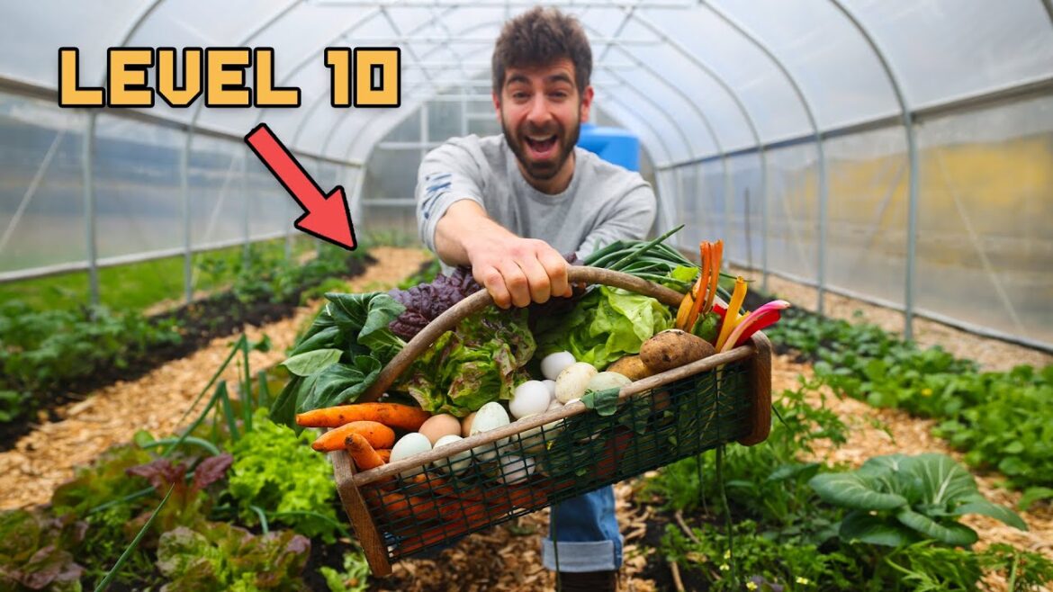 growing food is just like a video game...