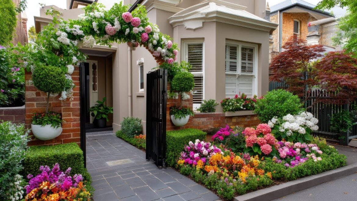 Small Front Yard Design Secrets: Beautiful Garden Gates & Magic Archways