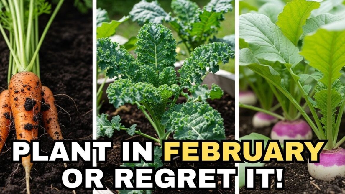 25 Crops You MUST Plant in February or You'll Regret It All Year