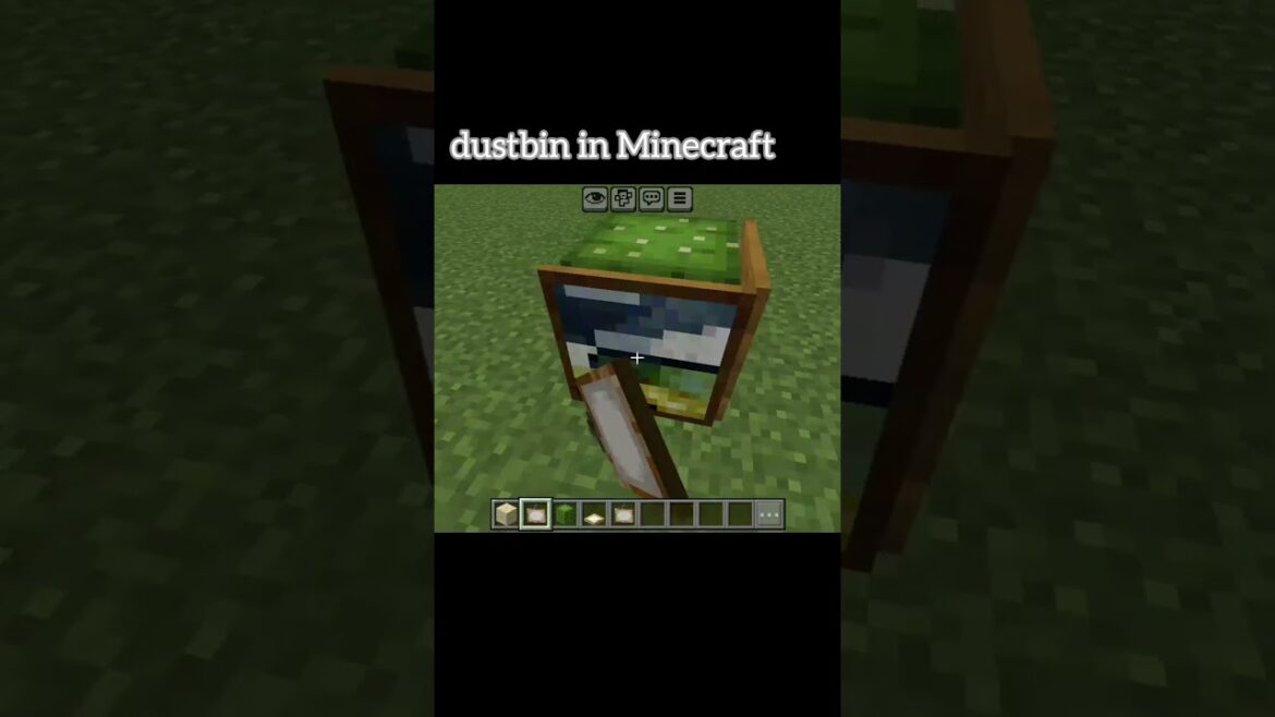 Dustbin #minecraft #shorts Dustbin #minecraft #shorts