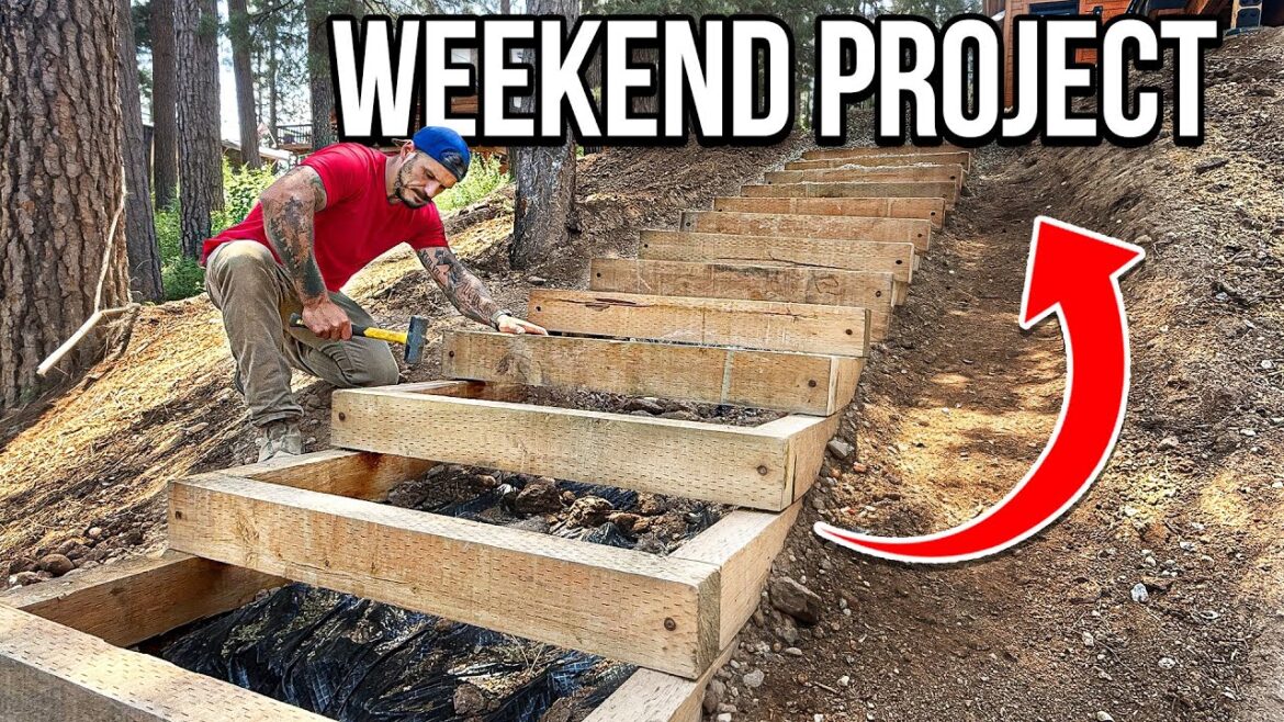 Quick and Easy Outdoor Steps