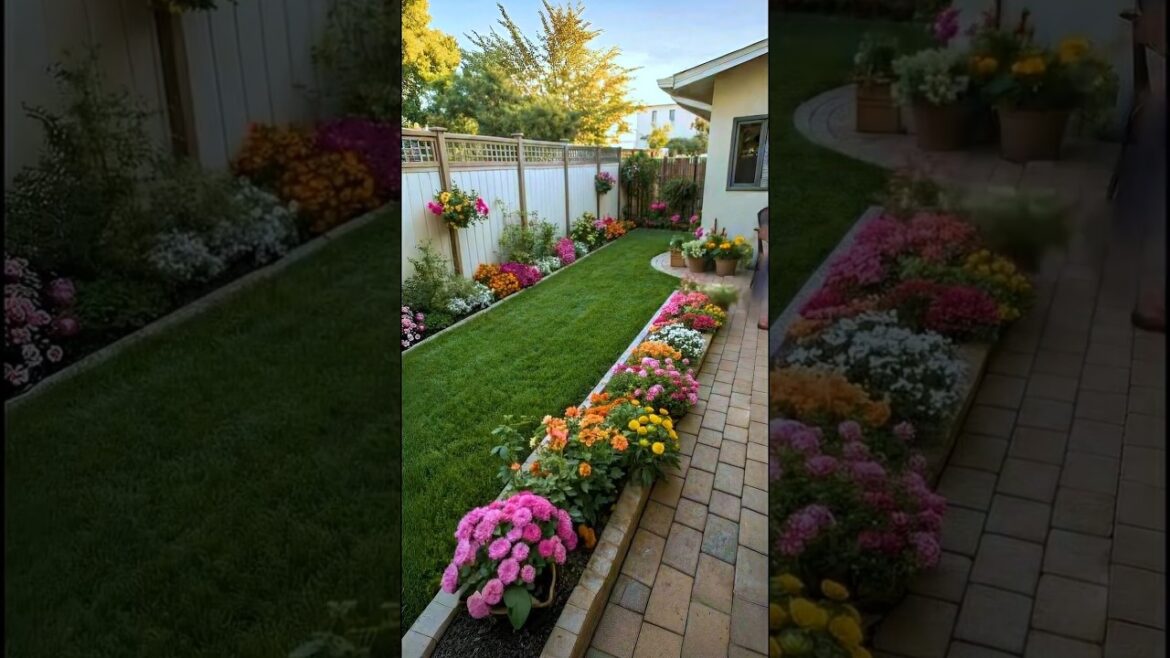 Small Backyard, Big Transformation 🌼🏡 #shorts #viral #asmr #renovation