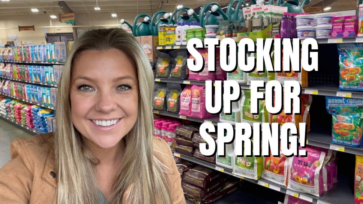 Stocking Up on Garden Supplies for the Season 🌿