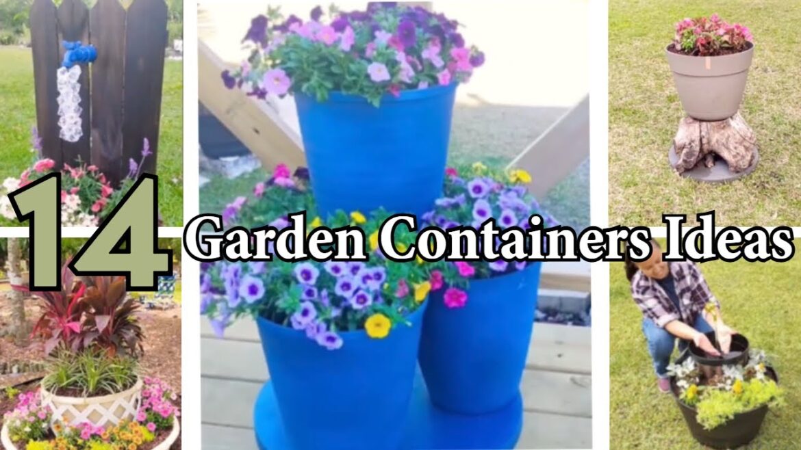14 Stylish Ideas to Plant your Spring and Summer Container Gardens/Garden Ideas