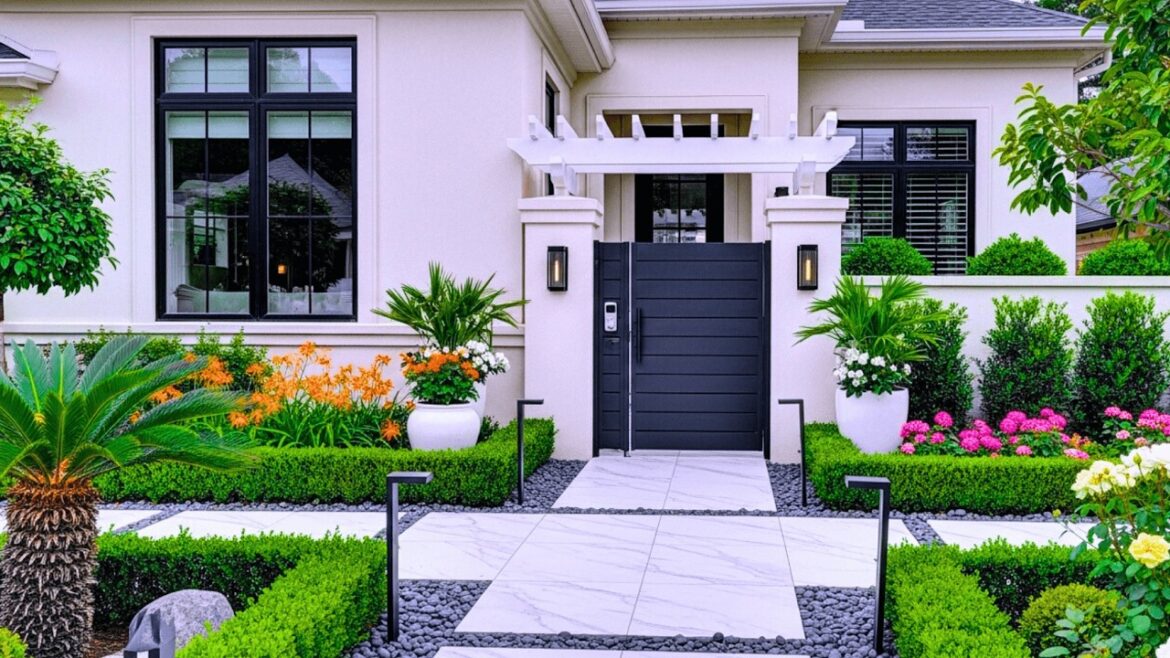 Beautiful Garden Gates & Arches 🌿✨ | Luxury Small Front Yard Entryway Ideas That Look Expensive!