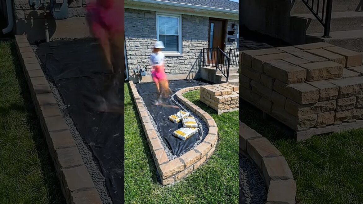 I Built a Curved Flower Bed in 1 Day (Under $250!)