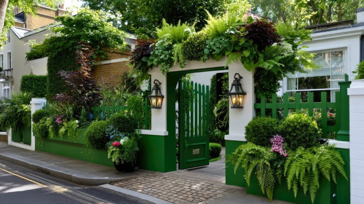 25 Beautiful Small Front Yard Garden Gate & Arch Ideas | Stunning Entryway Inspiration!