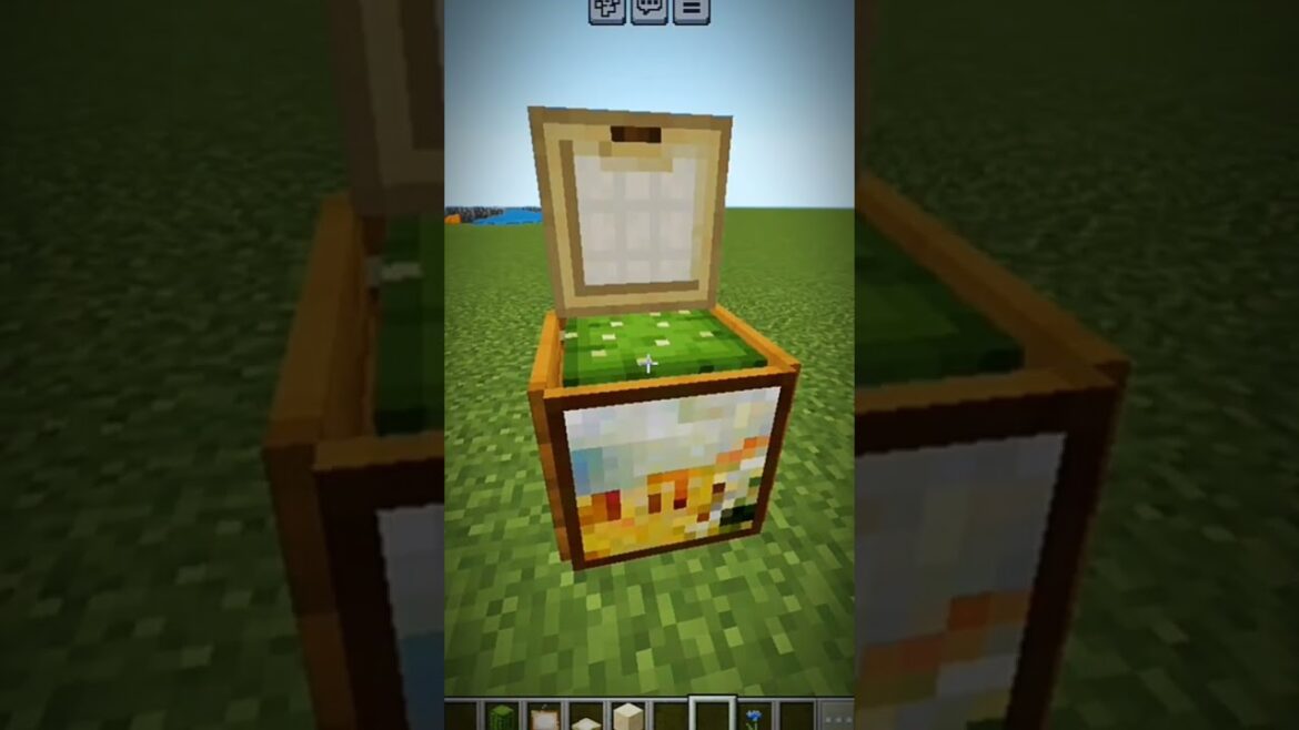 Dustbin #minecraft #shorts