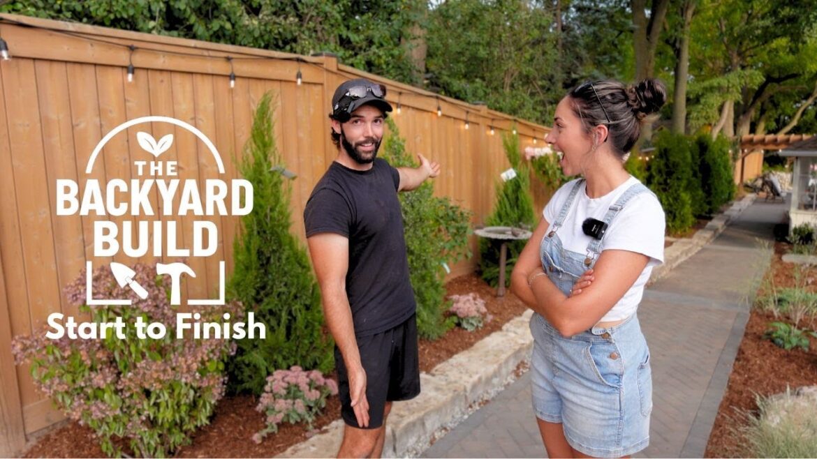 4 MONTHS OF WORK!! Backyard Makeover Start to Finish | THE BACKYARD BUILD