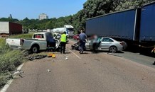 Collision on the M7 Westbound, between Bellville Bridge and Northpark.
