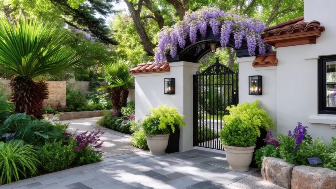Small Front Yard Entryway Ideas | Stunning Garden Gates & Charming Arches