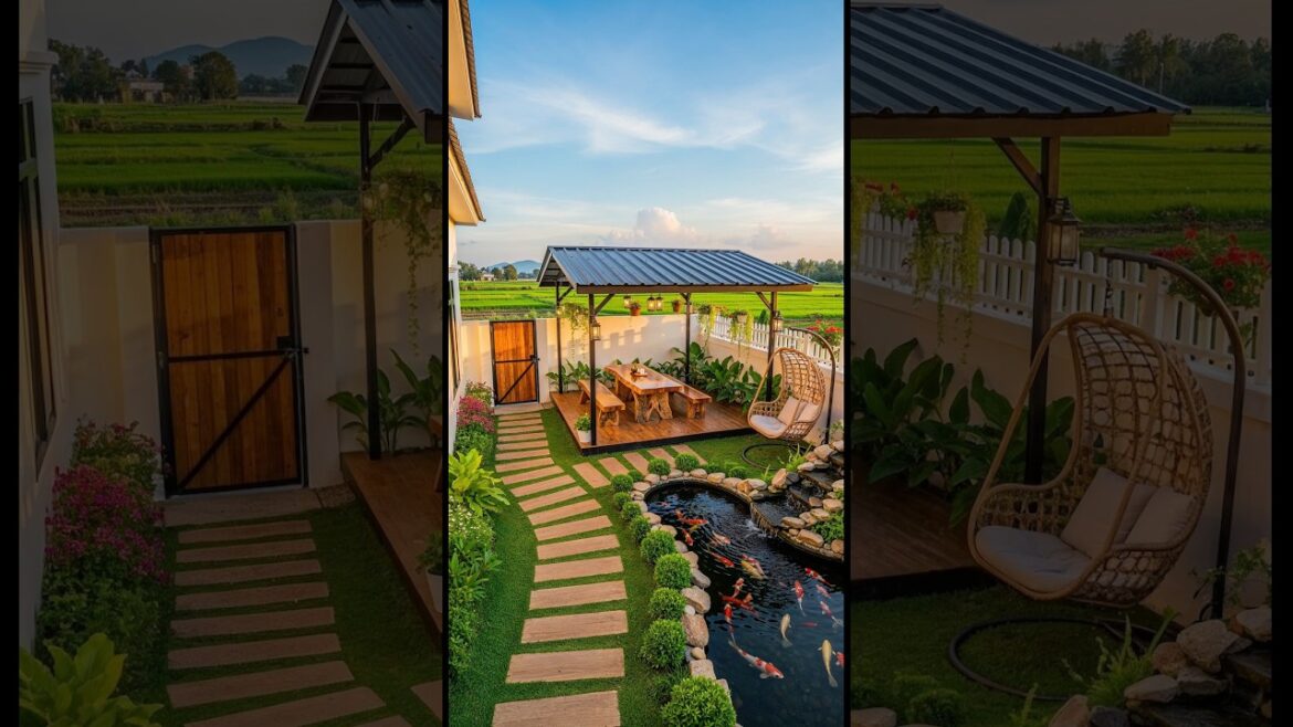 The ultimate backyard glow-up #aesthetic #outdoorliving #transformation