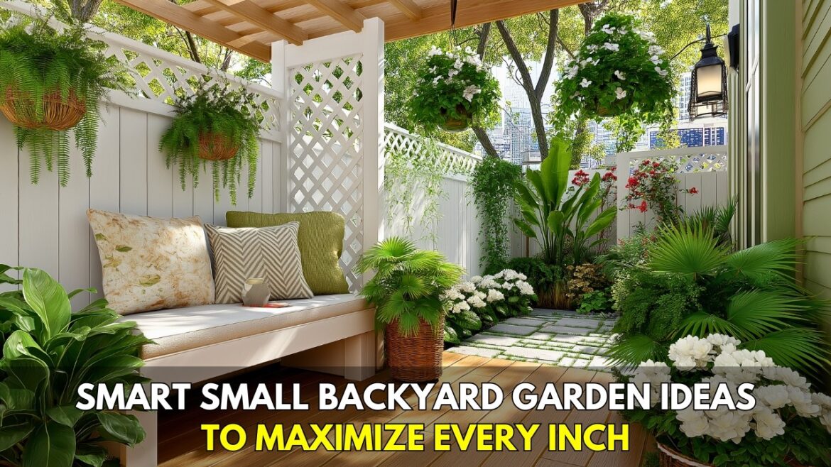 Smart Small Backyard Garden Ideas to Maximize Every Inch