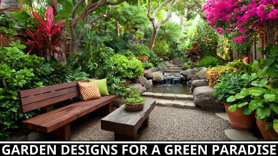 Tropical Front Yard Garden Ideas | Transform Your Home into a Green Paradise