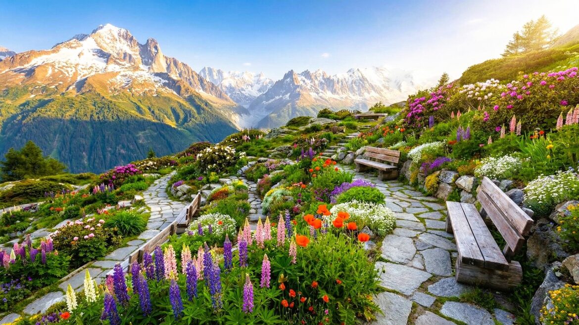 Beautiful Mountain Garden Design Idea Tour | Peaceful Outdoor Inspiration