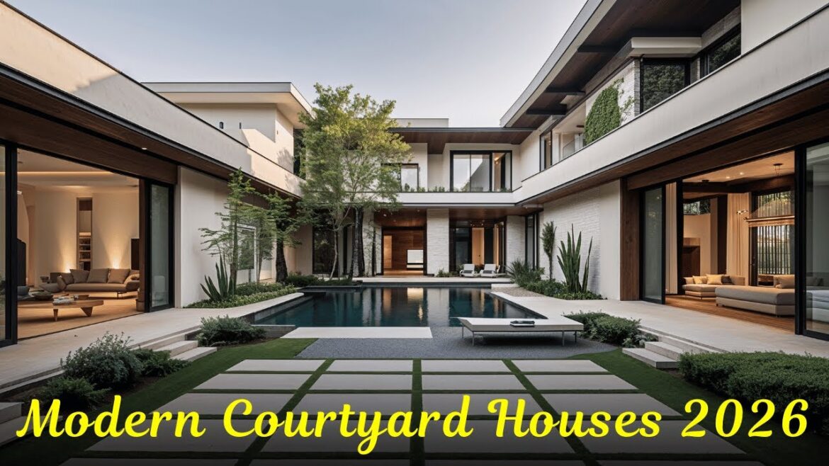 Modern Courtyard Houses That Steal the Show | 2026 Architecture Trends & Design
