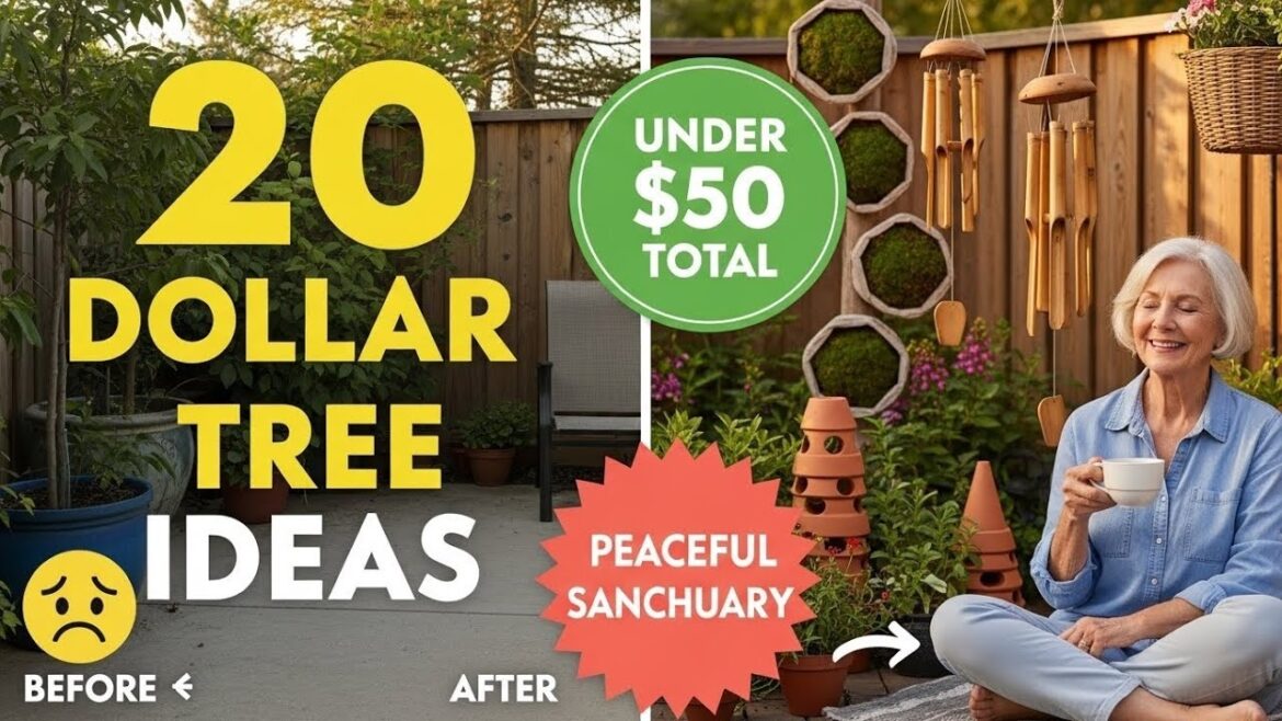 20 EASY DOLLAR TREE IDEAS FOR 2026 GARDEN DECOR! EVERY PATIO & PORCH ON A BUDGET πΏπ 20 EASY DOLLAR TREE IDEAS FOR 2026 GARDEN DECOR! EVERY PATIO & PORCH ON A BUDGET πΏπ