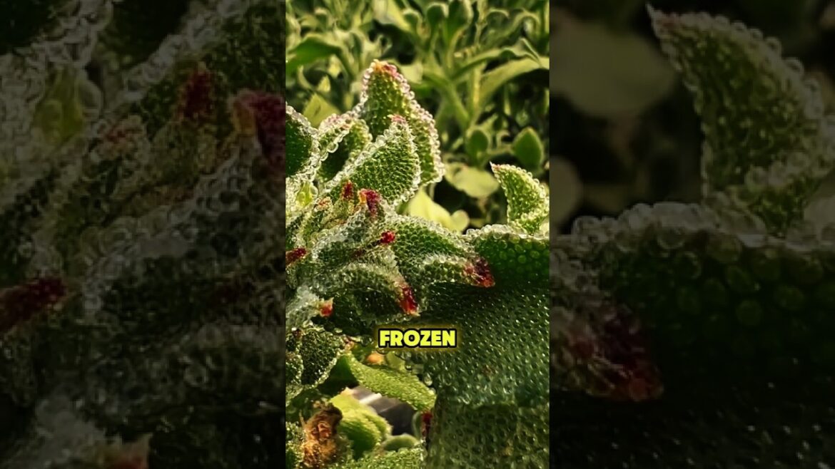 Crystalline Ice Plant Made Sparkles You Didn’t Expect! #IcePlant #Mesembryanthemum #SaladGreen Crystalline Ice Plant Made Sparkles You Didn’t Expect! #IcePlant #Mesembryanthemum #SaladGreen