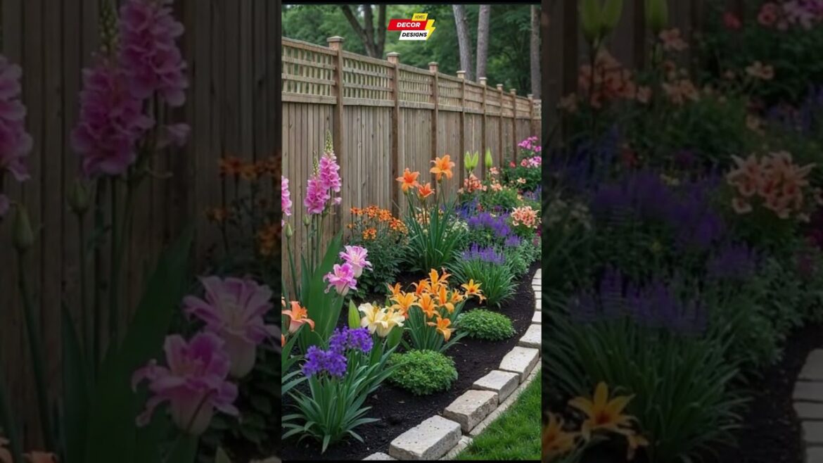 Curved Garden Edging Designs: The Secret to a Stunning backyard Landscape! #fyp #ytshorts #border