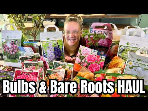 π· HUGE Spring Bulb & Bare Root Haul | Big Planting Plans π± π· HUGE Spring Bulb & Bare Root Haul | Big Planting Plans π±