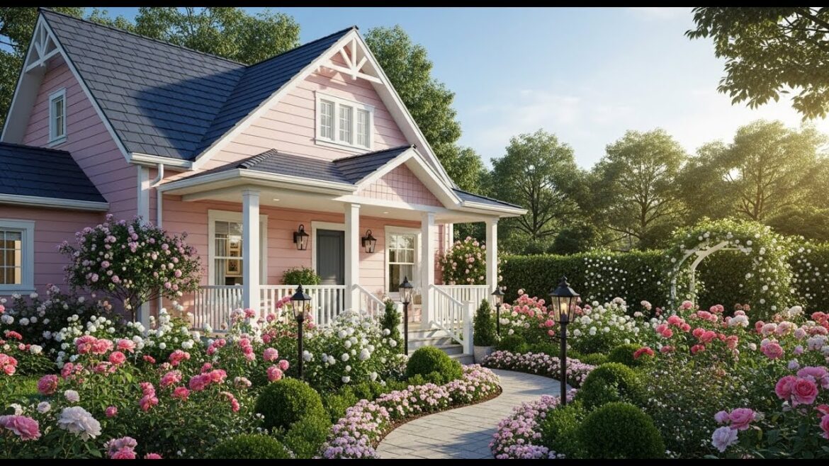 Transform Your Suburban Oasis- 15 Secrets to a Charming Pink Cottage Transform Your Suburban Oasis- 15 Secrets to a Charming Pink Cottage